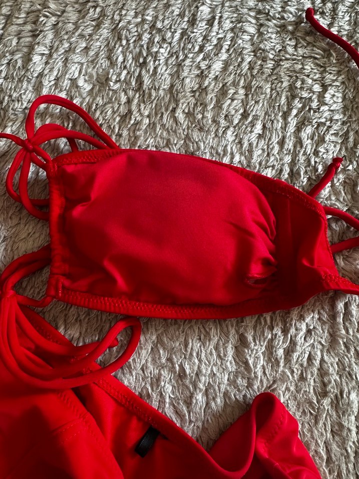 Kırmızı bikini takımı - Görsel 4