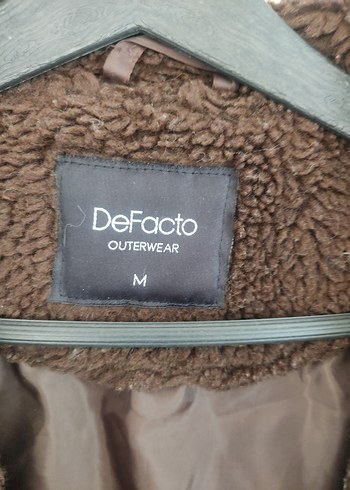 Kahverengi Peluş Kadın Kaban - Görsel 5