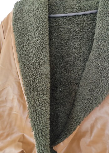 Kahverengi Kısa Deri Kadın Ceket - Görsel 4