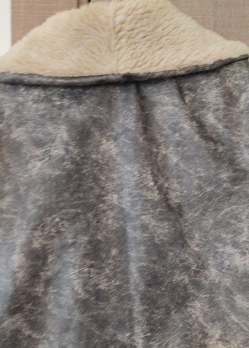 Deri Kadın Kısa Kürklü Ceket - Görsel 9