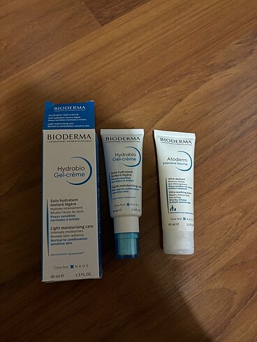 Bioderma hyrabio gel krem ve atoderm intensive baume