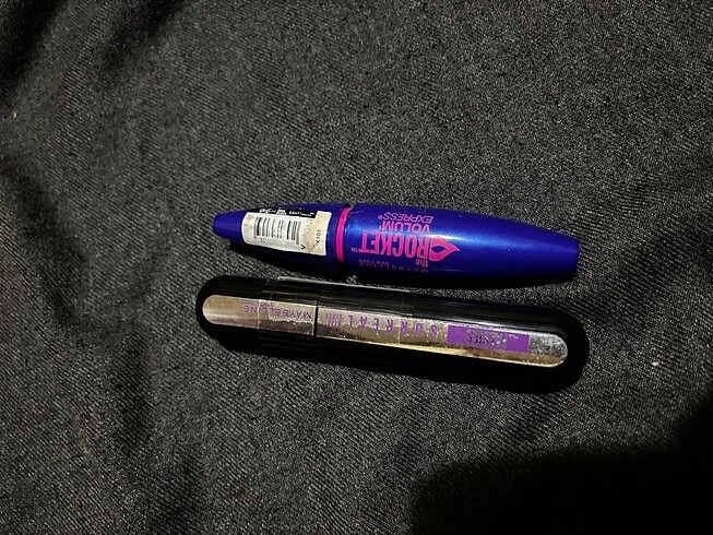 2 adet maybelline maskara