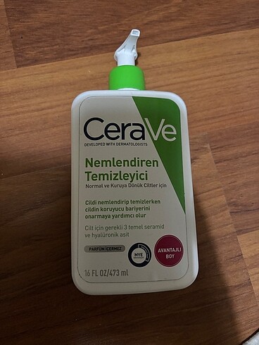 Cerave nemlendiren temizleyici
