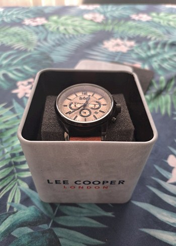 Lee Cooper Bej Klasik Erkek Saat - Görsel 6