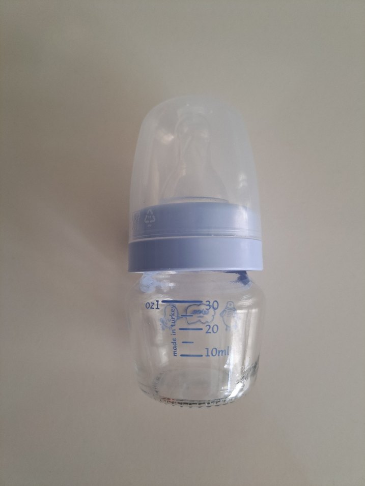 Mavi Cam Bebek Biberonu - Görsel 2