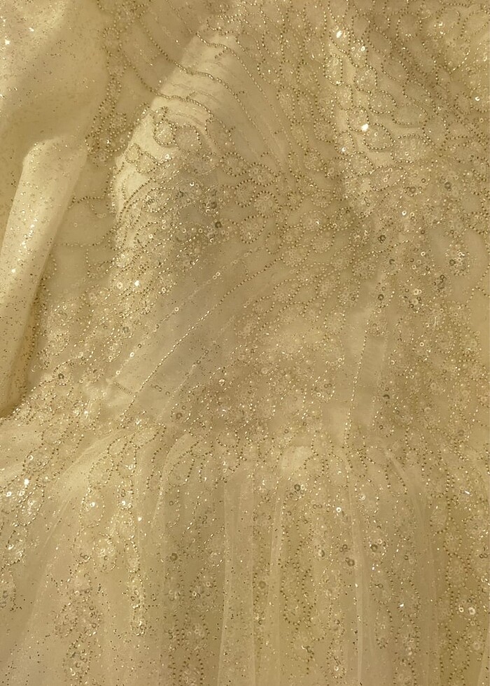 SATILIK SIFIR HİÇ GİYİLMEMİŞ GELİNLİK 38 Beden - Görsel 2