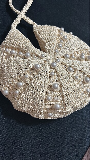 El Örmesi incili çanta - Görsel 2