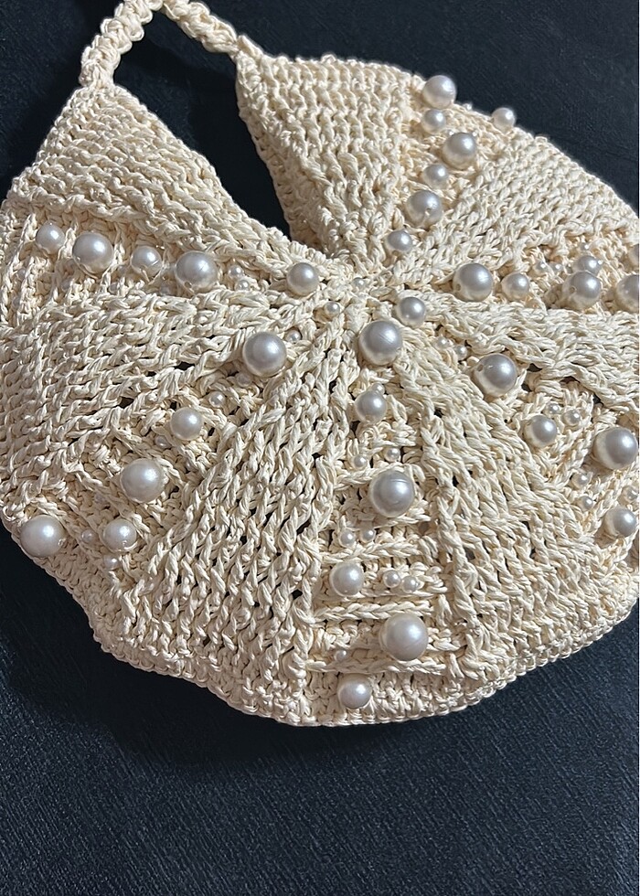 El Örmesi incili çanta - Görsel 2