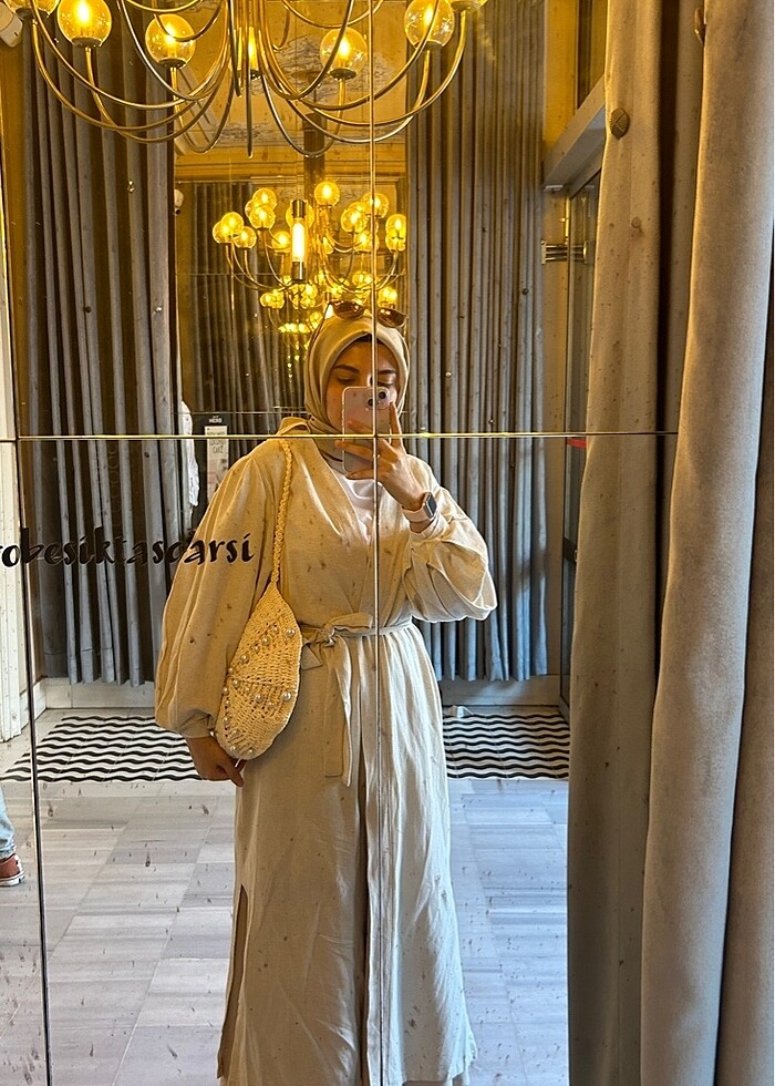 El Örmesi incili çanta - Görsel 4