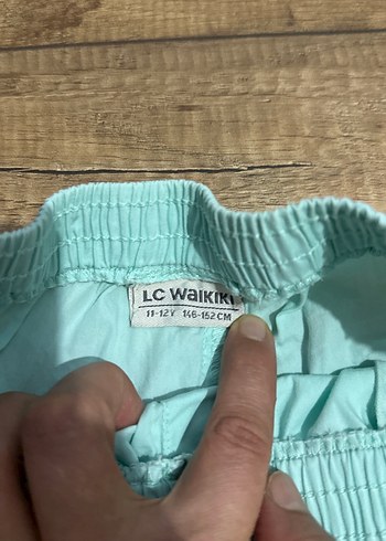 LC Waikiki Turkuaz Pamuk Mini Şort