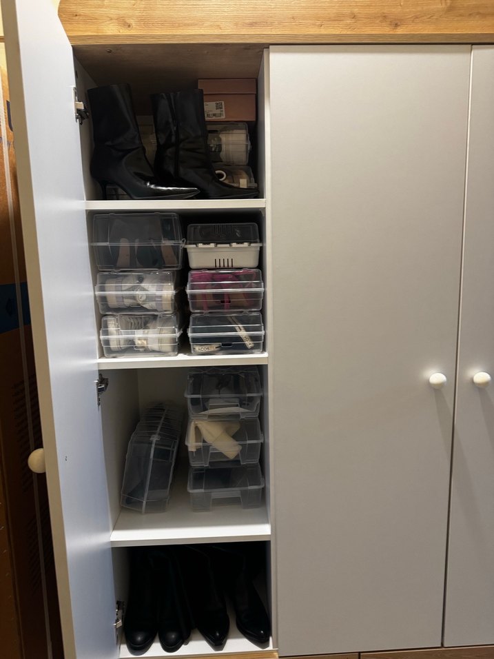 Bej ve gri gardrop - Görsel 4