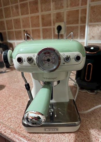 ARİETE VİNTAGE Yeşil Kahve Makinesi - Görsel 4