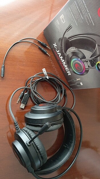 Rampage X-Jammer illuminated gaming headset