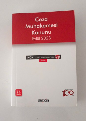 Ceza Muhakemesi Kanunu Eylül 2023 - Seçkin
