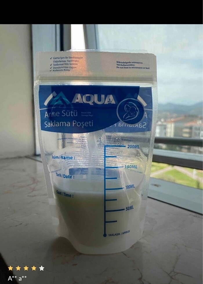 Süt saklama poşeti - Görsel 2