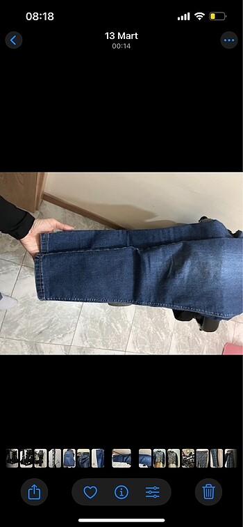 xl Beden lacivert Renk Jean pantolon