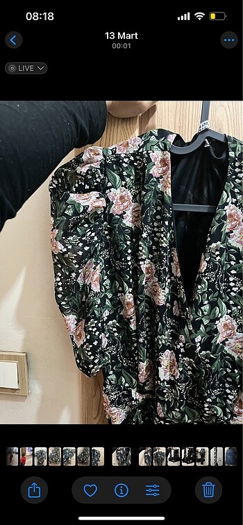 Zara Fırfırlı elbise