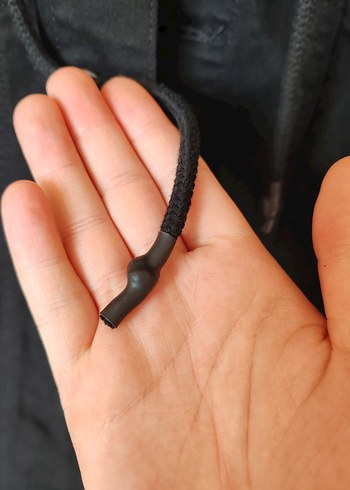 Düğmeli Siyah Denim Erkek Ceket - Görsel 8