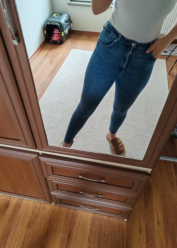 Zara jeans kot - Görsel 2