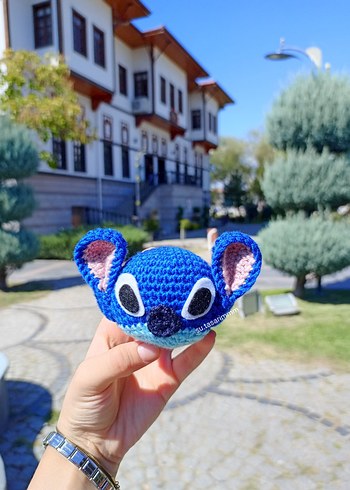 stithc örgü charm anahtalık