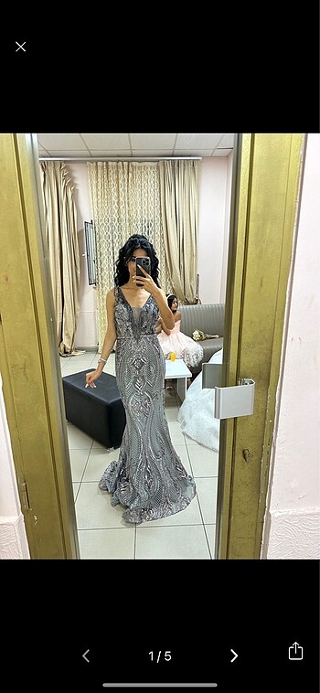 Nişanlık gece elbisesi