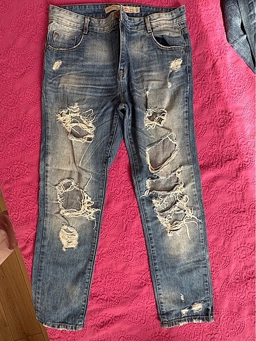 34 Beden lacivert Renk Zara jean