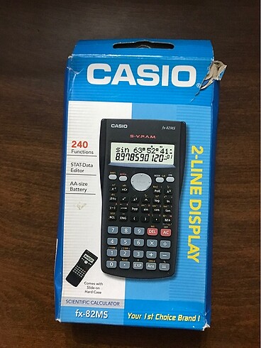 Casio hesap makinesi