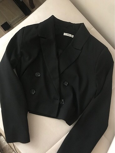Siyah blazer ceket