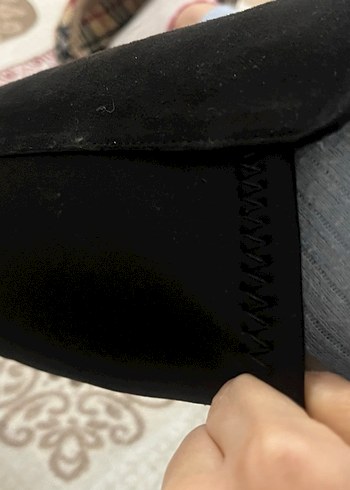 Fermuarlı Siyah Dizüstü Kadın Çizme - Görsel 5