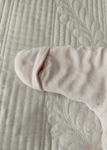 Pembe Nakışlı Bebek Kız Tulumu - Görsel 2