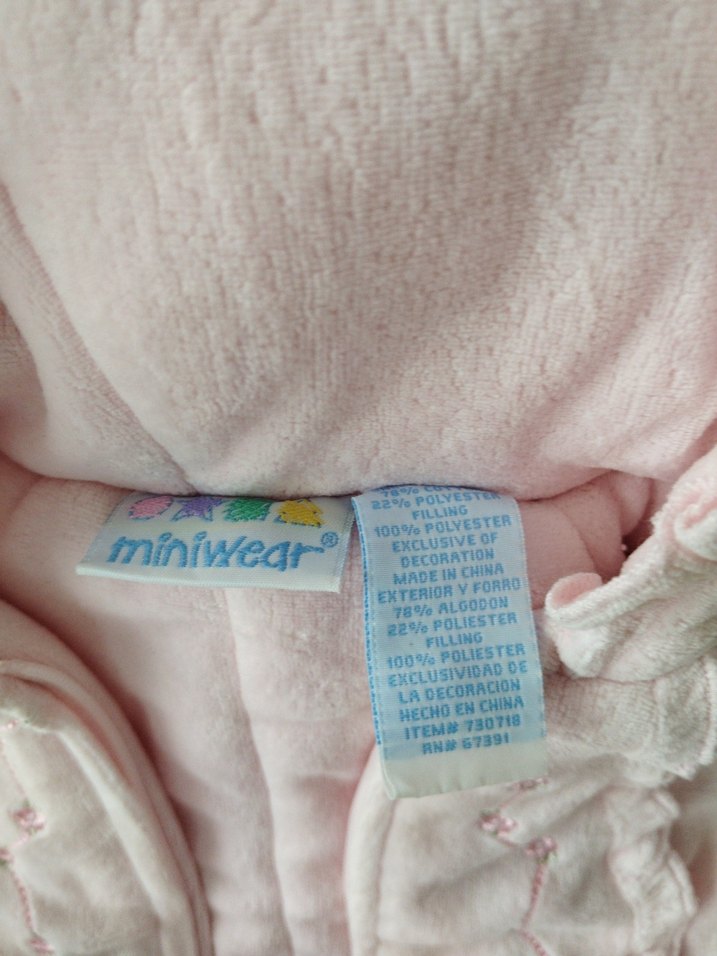 Pembe Nakışlı Bebek Kız Tulumu - Görsel 4