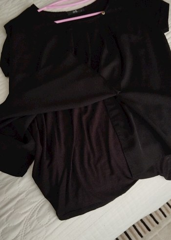 Siyah Salaş Kadın Bluz - Görsel 4