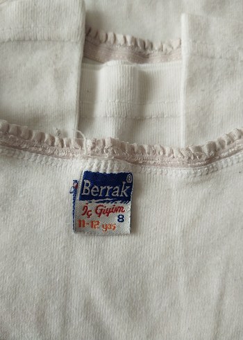 Beyaz Çocuk Atlet - Görsel 2