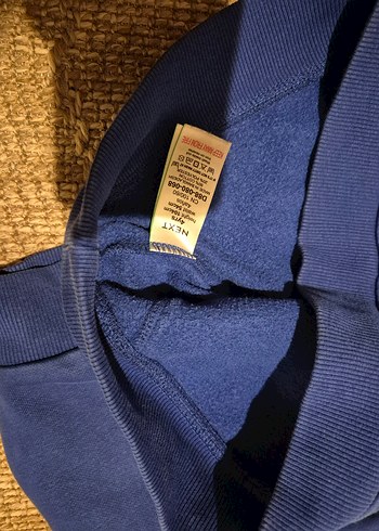 Next Erkek Çocuk Mavi Kapüşonlu Sweatshirt - Görsel 3