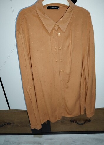 Camel renk Gömlek 