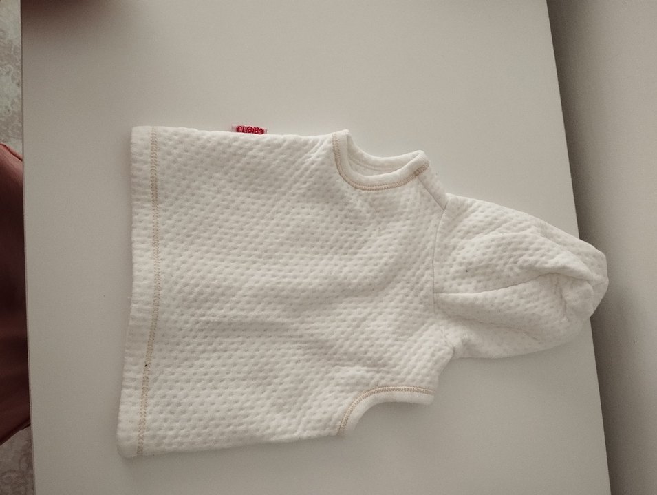 kapşonlu bebek hırka - Görsel 2