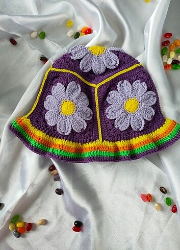 Papatya bucket şapka