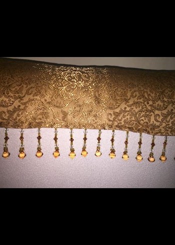 Bej Parlak Fon Perde - Görsel 6