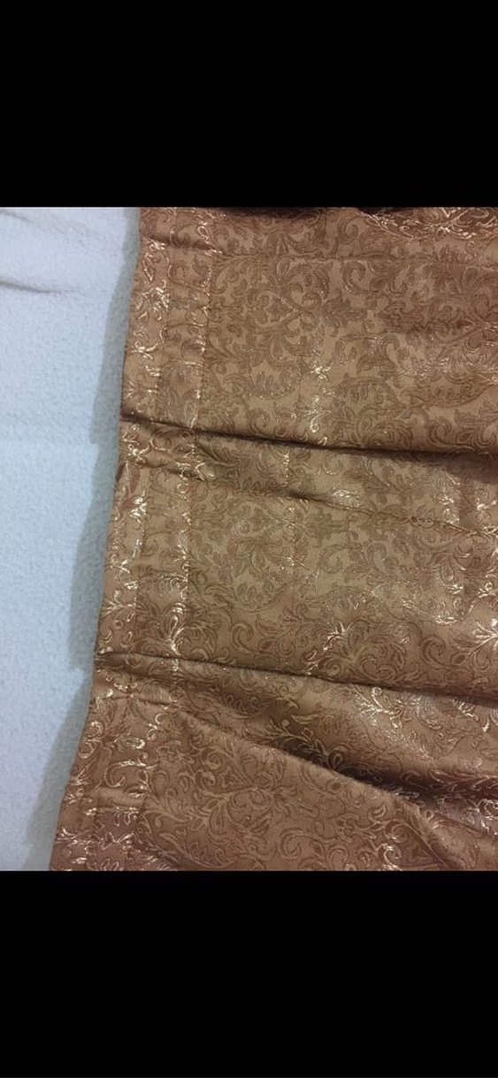 Bej Parlak Fon Perde - Görsel 5