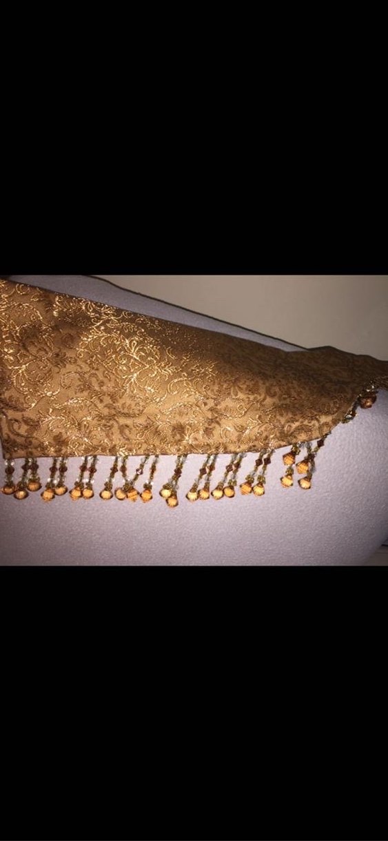 Bej Parlak Fon Perde - Görsel 4