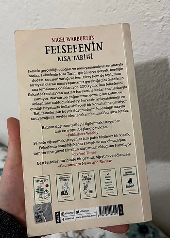 Felsefenin Kısa Tarihi - Nigel Warburton - Görsel 2