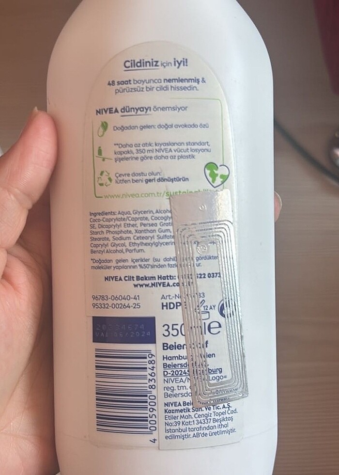 Nivea vücut losyonu - Görsel 2