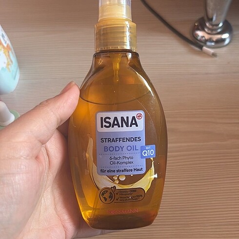 Isana vücut sıkılaştırıcı yağ