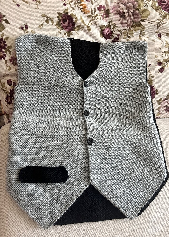 El örmesi erkek çocuk yeleği - Görsel 2