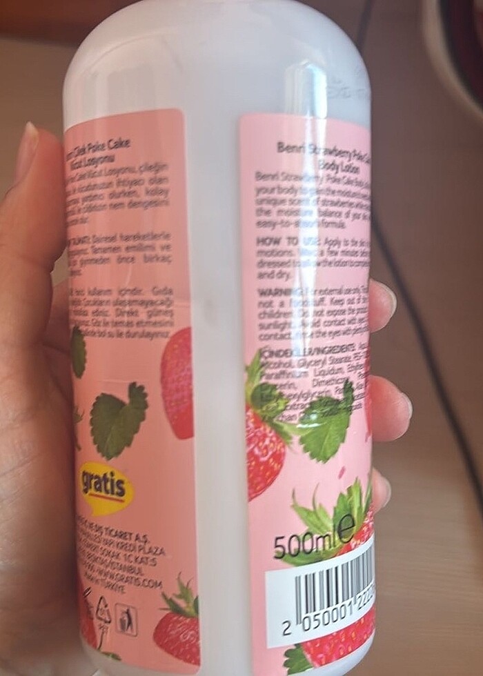 Benri vücut losyonu - Görsel 5