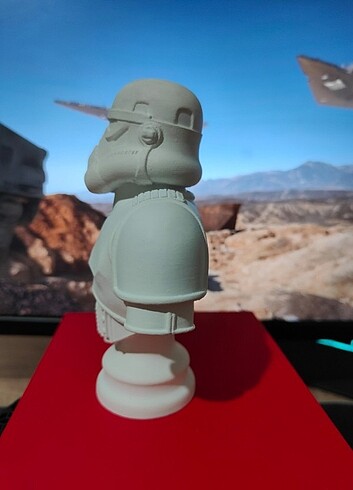 Beden Renk Star wars storm trooper