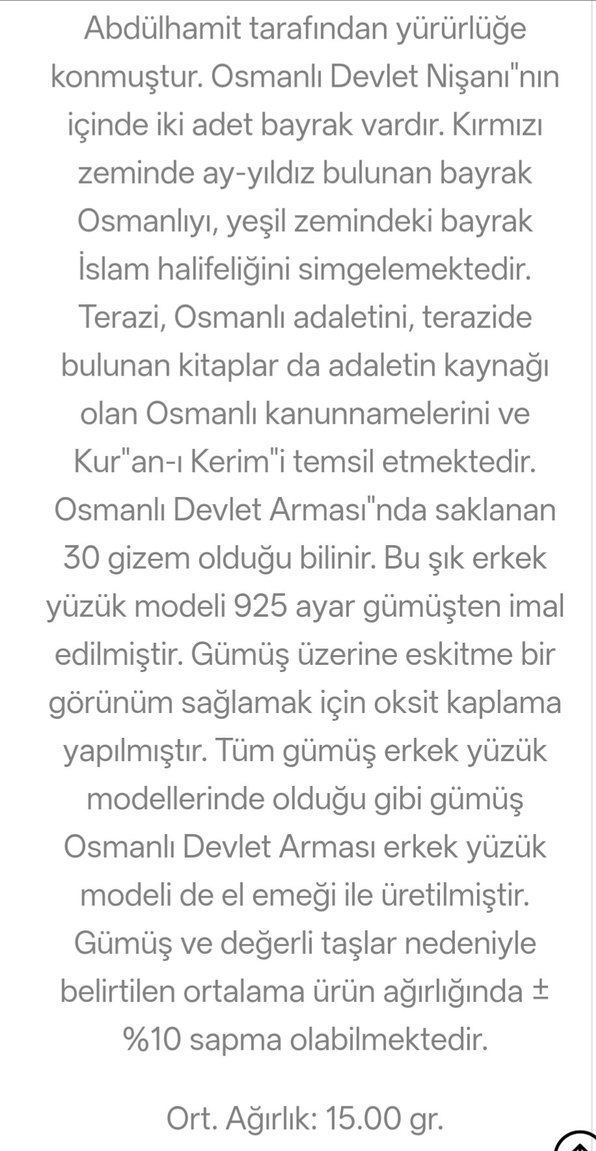 Gümüş Erkek Yüzük - Görsel 3