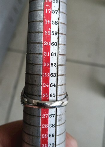 Vintage Siyah Erkek Yüzük Gümüş - Görsel 6