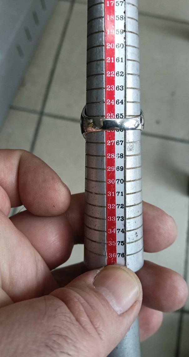 Koyu Kırmızı Taşlı Erkek Yüzük gümüş - Görsel 5