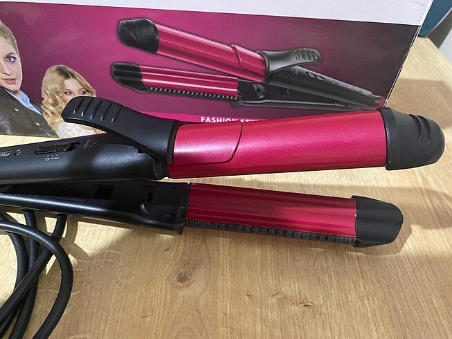 Roventa Rowenta 3in1 Saç Düzleştirici Maşa Dalga